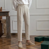 Jasper | Men's Pants with High Waist and Straight Legs
