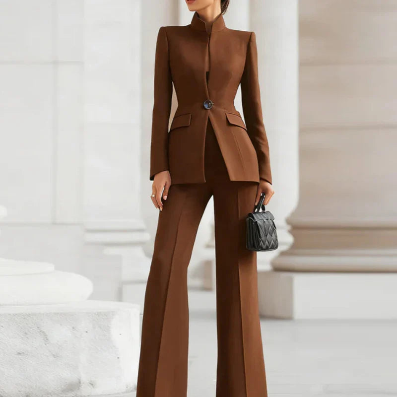 Eleanor | Women's Blazer Two Piece Set Trousers