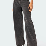 Amelia | Women's Wide Leg Jeans with High Waist