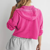 Faye | Women's Cropped Hoodie with Relaxed Fit and Soft Fabric Blend