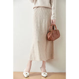 Elowen | Women's Skirt with A-line and Elastic Waist