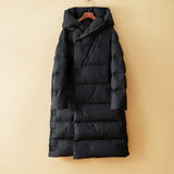 Isabella | Women's Full-Length Duck Down Parka with Structured Hood