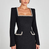 Anastasia | Women's Slim A-Line Mini Dress with Tailored Fit and Pockets