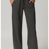 Ayla | Women's Straight Leg Running Pants with Elastic Waist