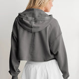 Faye | Women's Cropped Hoodie with Relaxed Fit and Soft Fabric Blend