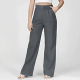 Colette | Women's High Waist Wide Leg Tailored Trousers