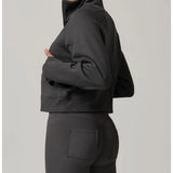 Taylor | Women's Half-Zip Fleece Hoodie for Workout and Training