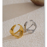 Forma | Women Ring with Open Design and Gold Plating