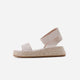 Ophelia | Women's Sandals with Leather Straps and Platform
