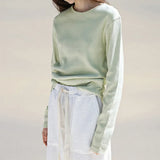 Vera | Women Tee With Cotton Spandex Blend