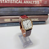Estoria | Women Wrist Watch with Square Case and Roman Numerals