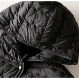 Janet | Women's Ultra-Light Hooded Duck Down Vest with Slim Fit