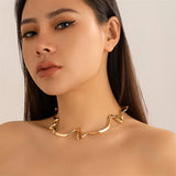 Ondulato | Women Necklace with Wave Design and Adjustable Chain