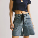 Adi | Women's Shorts with Drawstring Waist and Front Pockets
