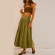 Maravi | Women's Skirt with Stretch Waist and Balloon Hem