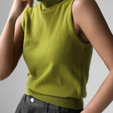 Marenton | Women Knit Top With Wool Cashmere Blend