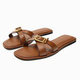 Calvi | Women's Sandals with Cutouts and Vegan Leather