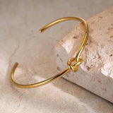 Laccio | Women Bracelet with Knot Design and Stainless Steel