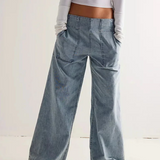 Audrey | Women's Loose Fit Wide Leg Jeans with High Waist