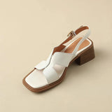 Sassari | Women's Sandals with Loop Bow and Ankle Buck