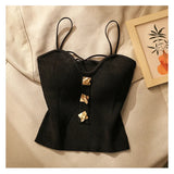 Cecilia | Women Top With Strappy Neckline Design