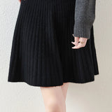 Theodora | Women's Skirt with High Waist and Umbrella Cut