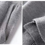 Giselle | Women's Wool Knit Pants with High Waist