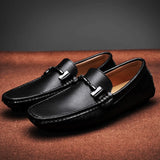 Jameson | Men's Moccasins Footwear with Leather and Grip