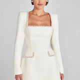 Anastasia | Women's Slim A-Line Mini Dress with Tailored Fit and Pockets
