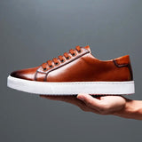Quentin | Men's Leather Shoes with Leather Upper Insole