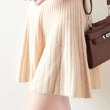 Theodora | Women's Skirt with High Waist and Umbrella Cut