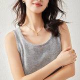 Ivanna | Women Vest With Cashmere Fabric