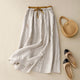 Quinn | Women's Skirt with Elastic Waist and Side Pockets