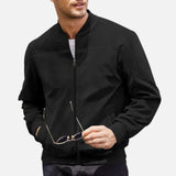 Laricci | Men’s Refined Suede Bomber Jacket