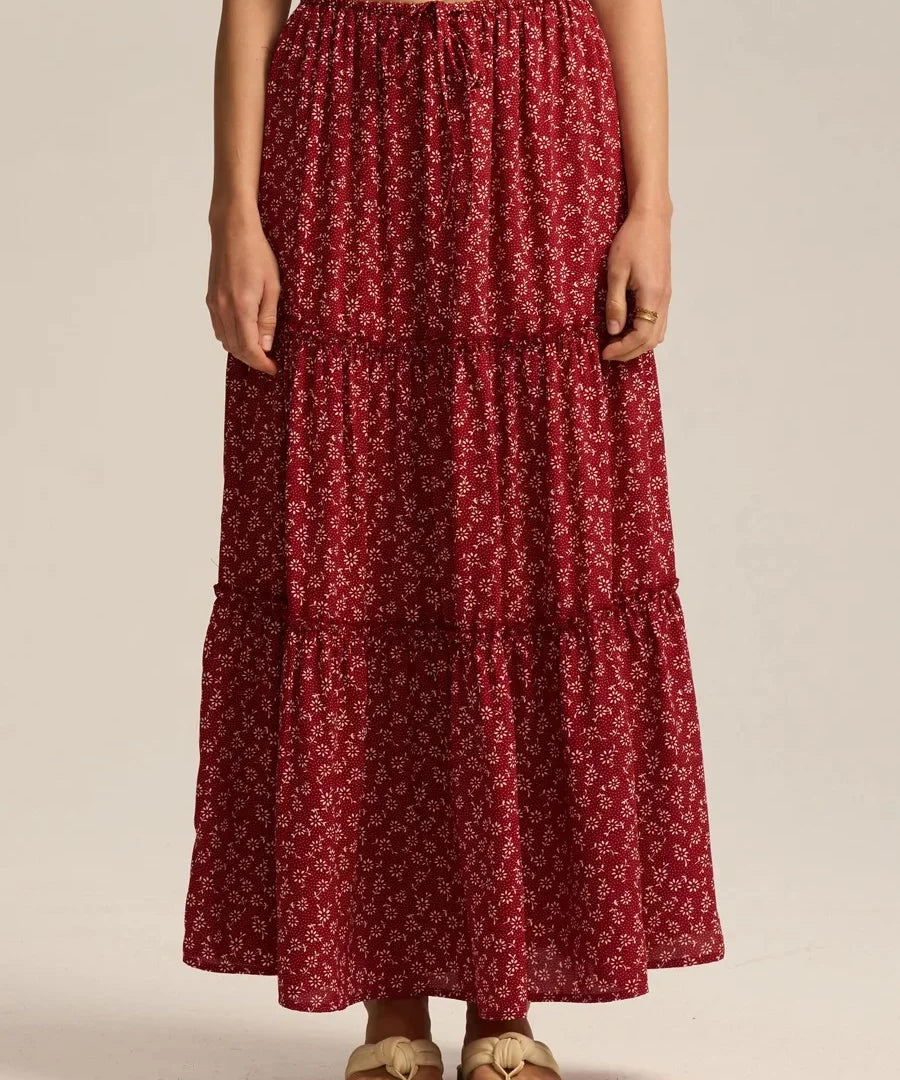 Lorette | Women's Skirt with Drawstring Waist and Side Pockets