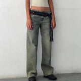 Miley | Women's Wide Leg Jeans with Mid Waist