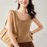 Ivanna | Women Vest With Cashmere Fabric