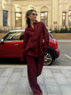 Ellis | Women's Cotton Two Piece Set Trousers