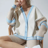 Christina | Women Cardigan With Cotton Knit Fabric
