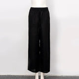 Amelia | Women's Pants with Elastic Waist and Drawstring Tie