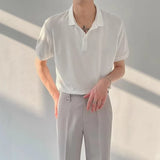Alden | Men's Ribbed Knit Short Sleeve Shirt
