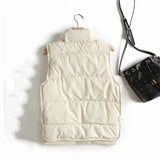 Delphine | Women's Diamond Quilted Jacket with Stand Collar and Zip Closure