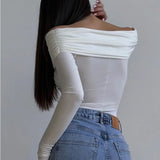 Fern | Women Top With Off Shoulder Design