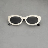 Audrey | Women's Sunglasses with Sculpted Rim and Round Lenses