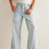 Candace | Women's Wide Leg Denim Jeans with High Waist