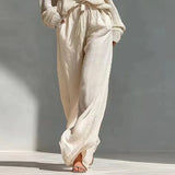Valentina | Women's Knit Two Piece Set Sweater Pants