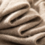Thaddeus | Men's Cashmere Low Turtleneck Sweater