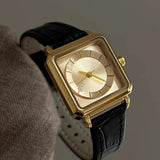 Elvra | Women Wrist Watch with Square Case and Quartz Movement