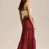 Lorette | Women's Skirt with Drawstring Waist and Side Pockets