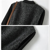 Arvendale | Women's Longline Wrap Vest with Buckle Waist Detail